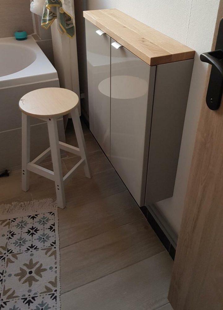 Rangement Salle De Bain : Nos 25 Astuces ! – Kozikaza avec Placard Mural Salle De Bain