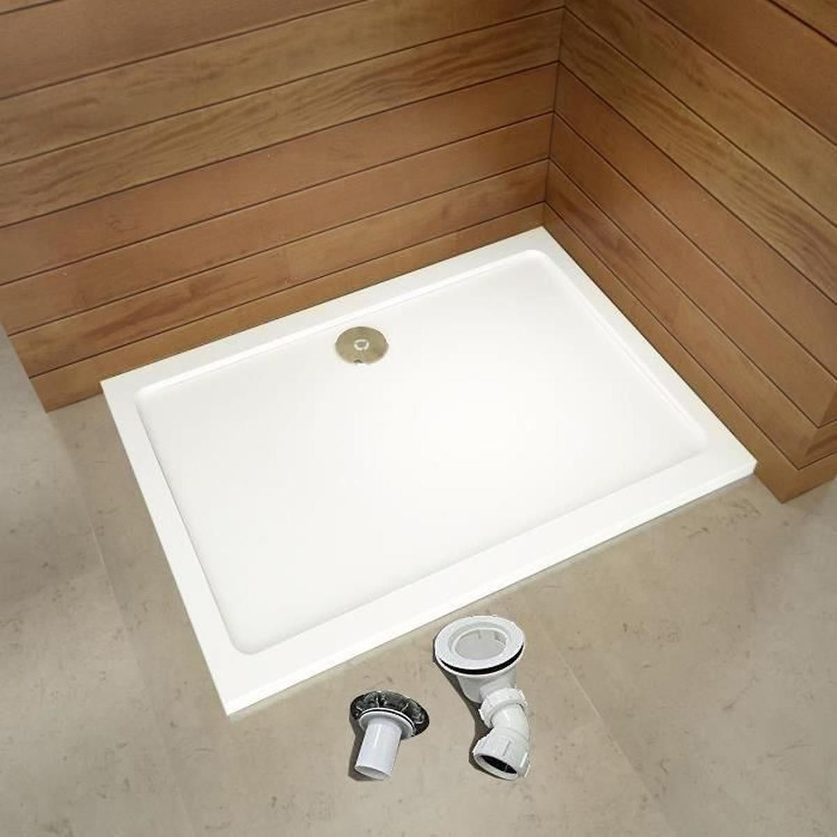 Receveur 140X70 destiné Bac A Douche Pas Cher