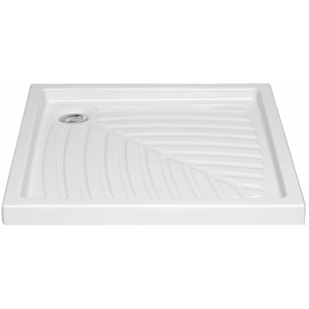 Receveur À Poser Extra-Plat En Céramique - 70X70 Cm Vitra Sur Bricozor dedans Receveur De Douche Extra Plat 90X90