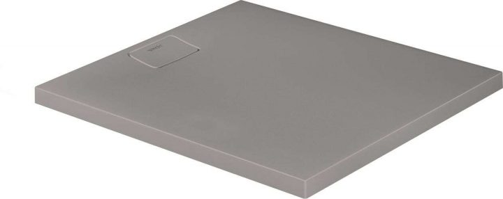 Receveur De Douche 100X90 Duravit Stonetto 1000X900X50Mm Rectangulaire Gris  Béton 720166180000000 encequiconcerne Receveur De Douche 100X90