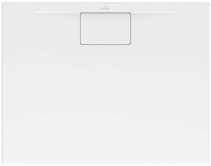 Receveur De Douche 100X90 Villeroy Et Boch Architectura 1000X900X15Mm  Rectangulaire Blanc destiné Receveur De Douche 100X90