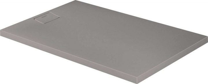 Receveur De Douche 140X90 Duravit Stonetto 1400X900X50Mm Rectangulaire Gris  Béton 720150180000000 encequiconcerne Receveur Douche 140X90