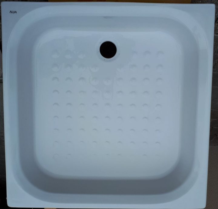 Receveur De Douche 70 X 70 À Poser Encastré Allia encequiconcerne Receveur De Douche 70X70