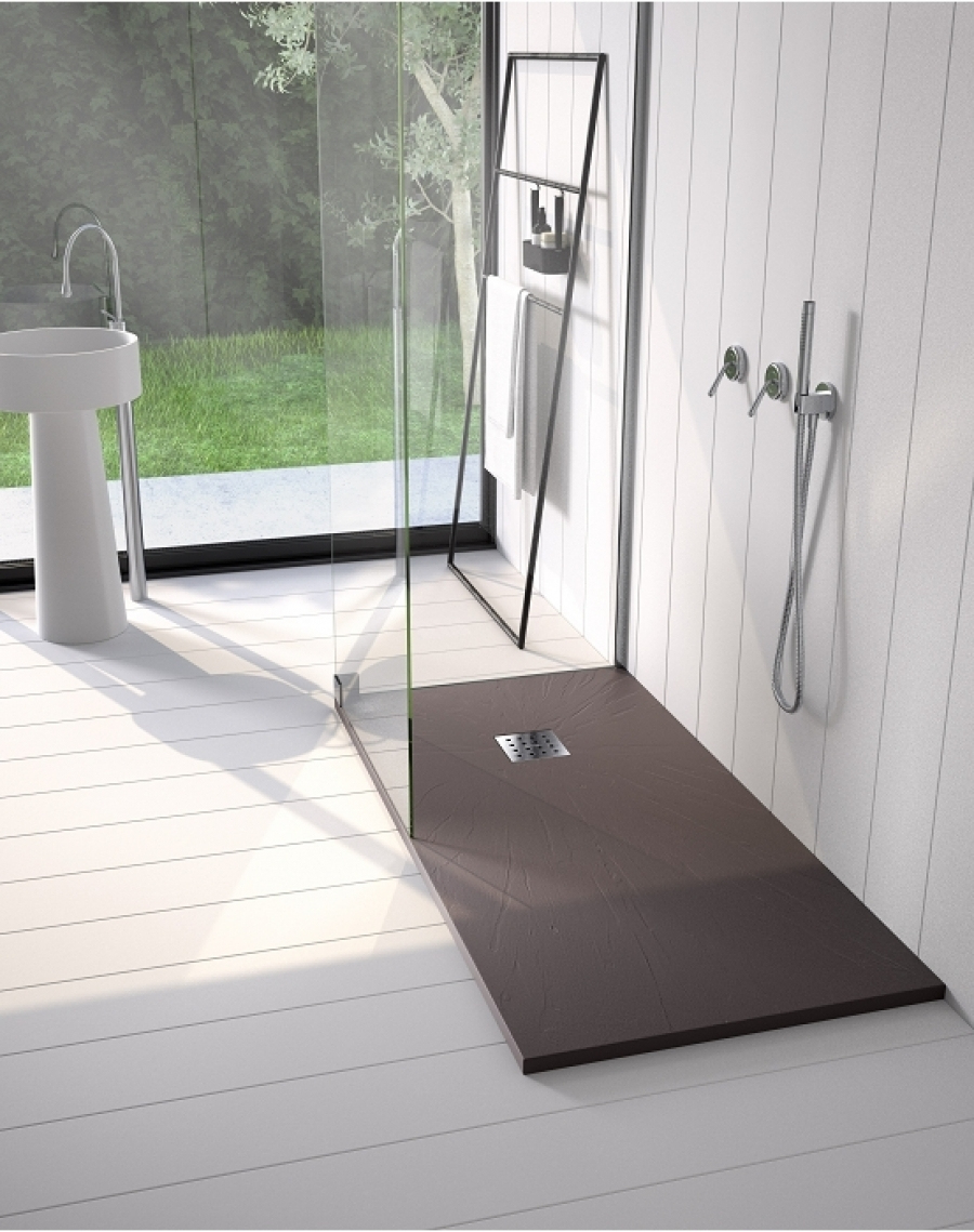 Receveur De Douche 70X90 Pizarra Graphite pour Receveur De Douche 70X100