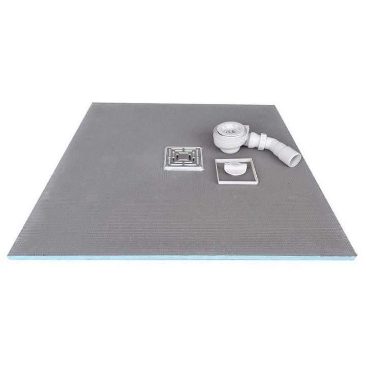 Receveur De Douche 90X90X4Cm Prêt À Carreler Avec Siphon destiné Receveur Douche A Carreler Receveur De Douche 90X90X4Cm Prêt À Carreler Avec Siphon destiné Receveur Douche A Carreler