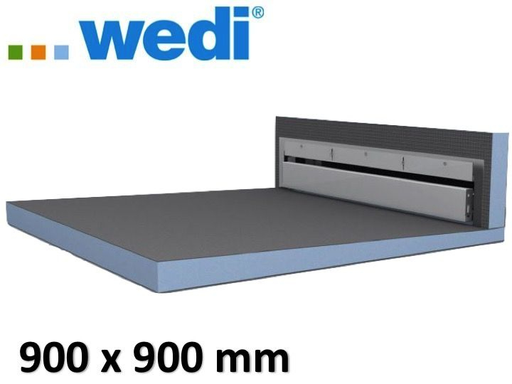 Receveur De Douche À Carreler Avec Écoulement Mural – Wedi encequiconcerne Receveur Douche A Carreler