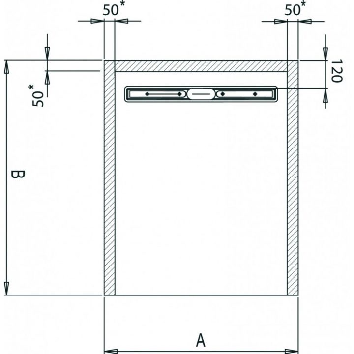 Receveur De Douche À Carreler – Caniveau D'évacuation dedans Pente Evacuation Douche Receveur De Douche À Carreler – Caniveau D'évacuation dedans Pente Evacuation Douche