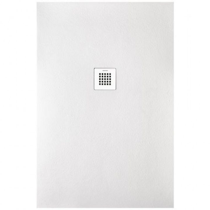 Receveur De Douche À Poser En Luxtone – Strato Blanc Sanycces Sur Bricozor avec Receveur Douche 80X90