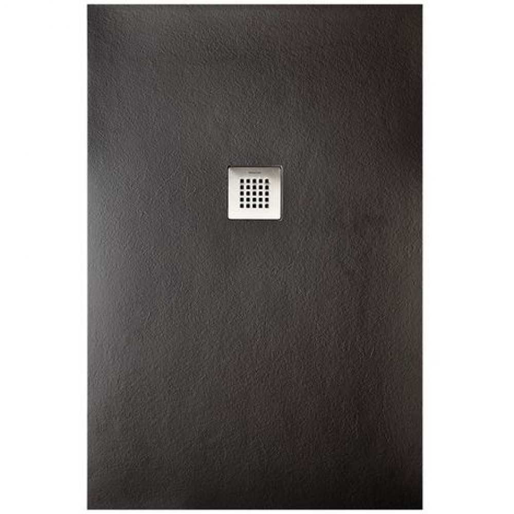 Receveur De Douche À Poser En Luxtone - Strato Noir Sanycces Sur Bricozor destiné Receveur De Douche 70X100