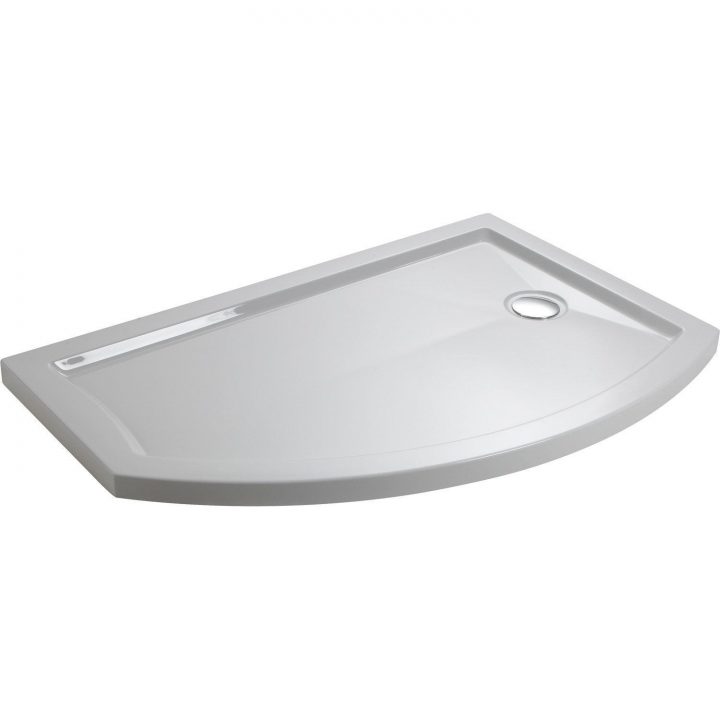 Receveur De Douche Asymétrique 140 X 90 Cm, Acrylique Blanc avec Receveur Douche 140X90