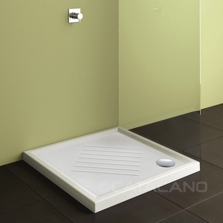 Receveur De Douche Carré – Verso 90X90 – Catalano – Surélevé pour Receveur Douche Ceramique