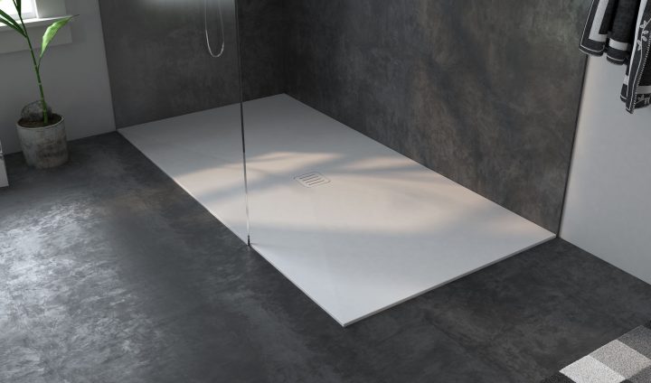 Receveur De Douche – Corian® – Liege – Sur Mesure | Riluxa pour Bac De Douche Sur Mesure