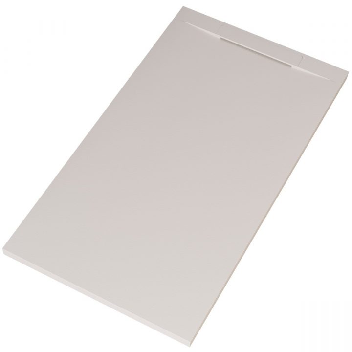 Receveur De Douche Crème Effet Pierre | Vincent pour Receveur De Douche 110X90