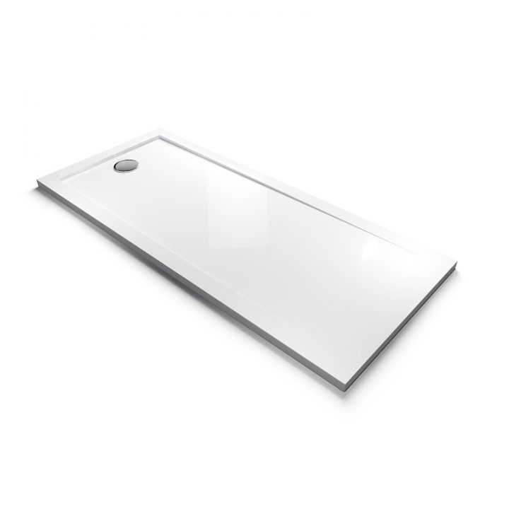 Receveur De Douche Extra-Plat 150X70 À 180X80 Cm intérieur Receveur De Douche À Carreler Recoupable