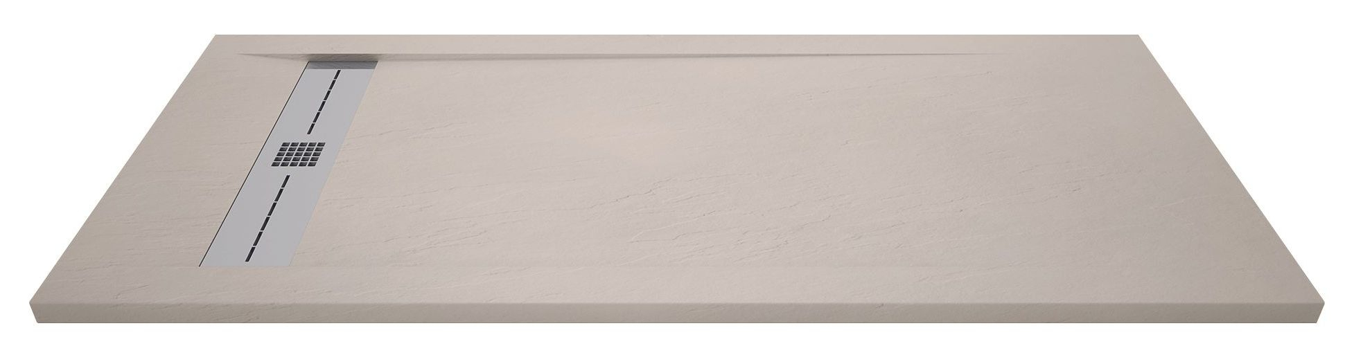 Receveur De Douche Extra-Plat Blanc Perle + Bonde | Collection G avec Receveur De Douche 70X100
