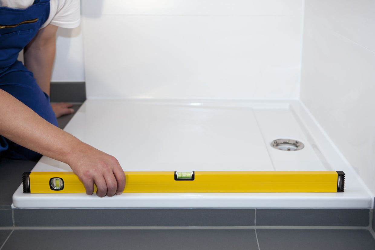 Receveur De Douche Extra-Plat : Comment L'installer tout Installer Une Cabine De Douche