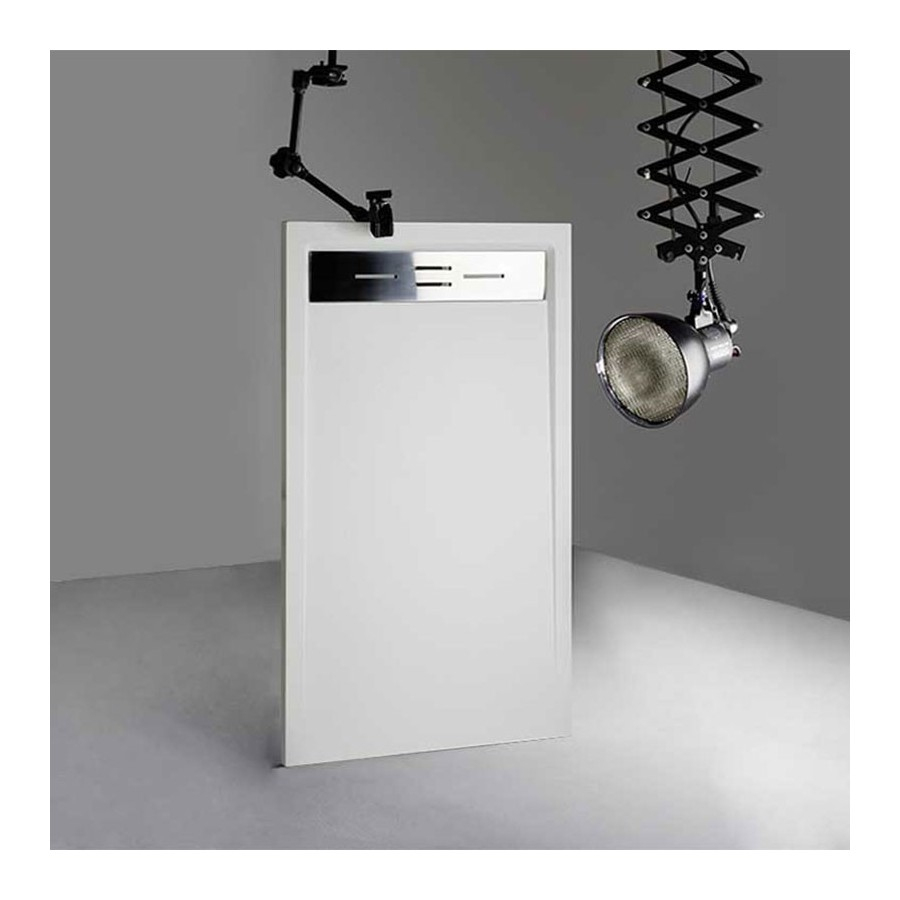 Receveur De Douche Extra Plat Rectangulaire, Receveur De Douche  Rectangulaire Canto - Salledebain pour Bac À Douche Extra Plat