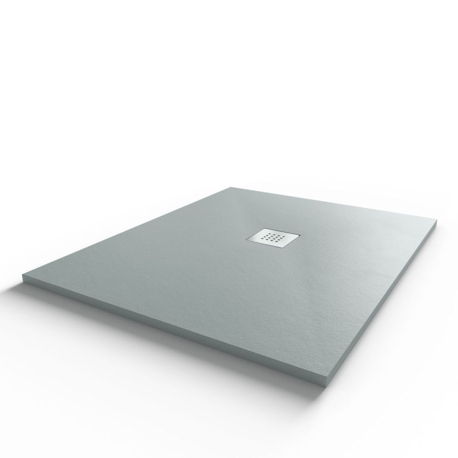 Receveur De Douche Gris Extraplat 2.2Cm Slimmer - 100X80Cm encequiconcerne Receveur De Douche Extra Plat 90X90