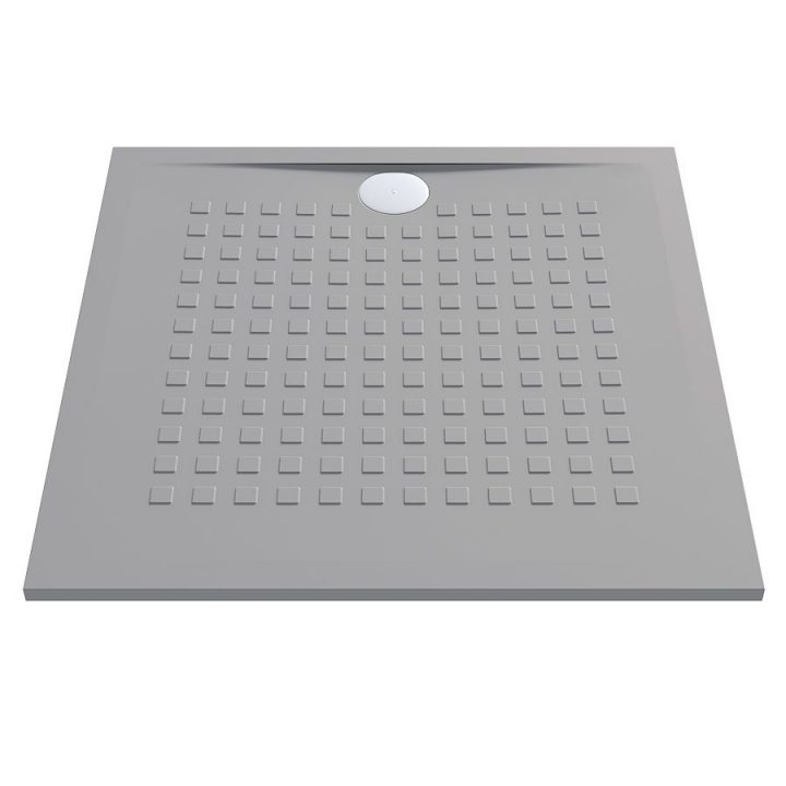 Receveur De Douche Gris Ultraplat 2.5Cm Resisol – 100X100Cm concernant Receveur De Douche 100X100 Receveur De Douche Gris Ultraplat 2.5Cm Resisol – 100X100Cm concernant Receveur De Douche 100X100