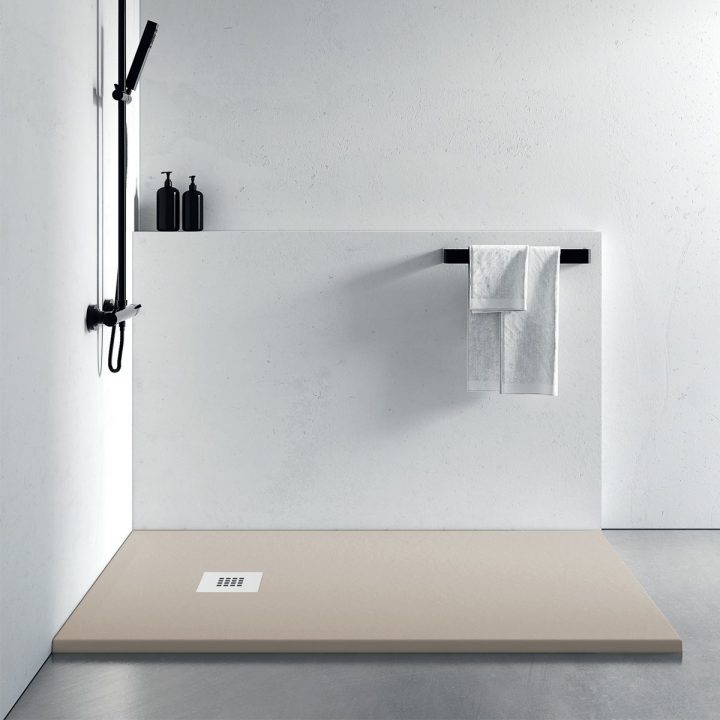 Receveur De Douche Pietra Plus Crème Ardoise Marbre Minéral 3Cm dedans Receveur De Douche 150X90 Receveur De Douche Pietra Plus Crème Ardoise Marbre Minéral 3Cm dedans Receveur De Douche 150X90