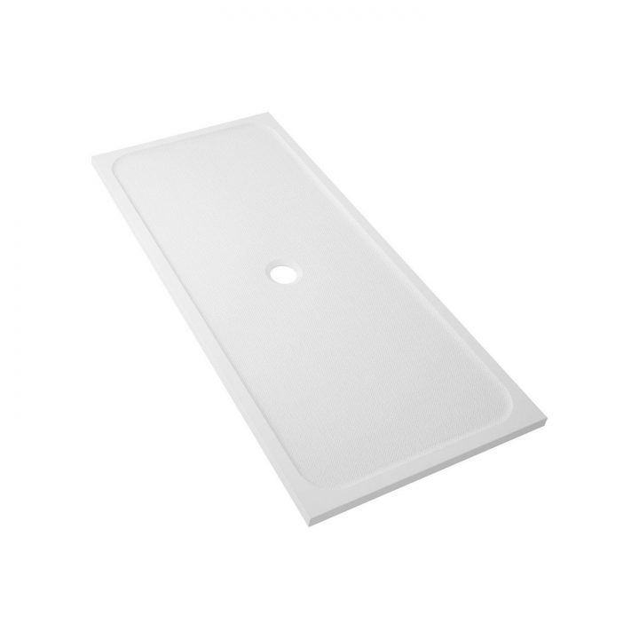 Receveur De Douche Rectangulaire L.170 X L.80 Cm, Résine concernant Receveur De Douche 70X120