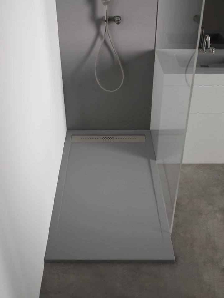 Receveur De Douche Rectangulaire – Senda – Resigres – À pour Receveur De Douche Resine