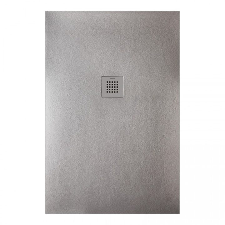 Receveur De Douche Strato Extra Plat, Gris – 90 X 120 Cm à Receveur Douche 90X120