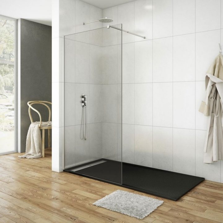 Receveur De Douche Style Plus 190X90 Cm – Gris Anthracite avec Bac De Douche À L Italienne