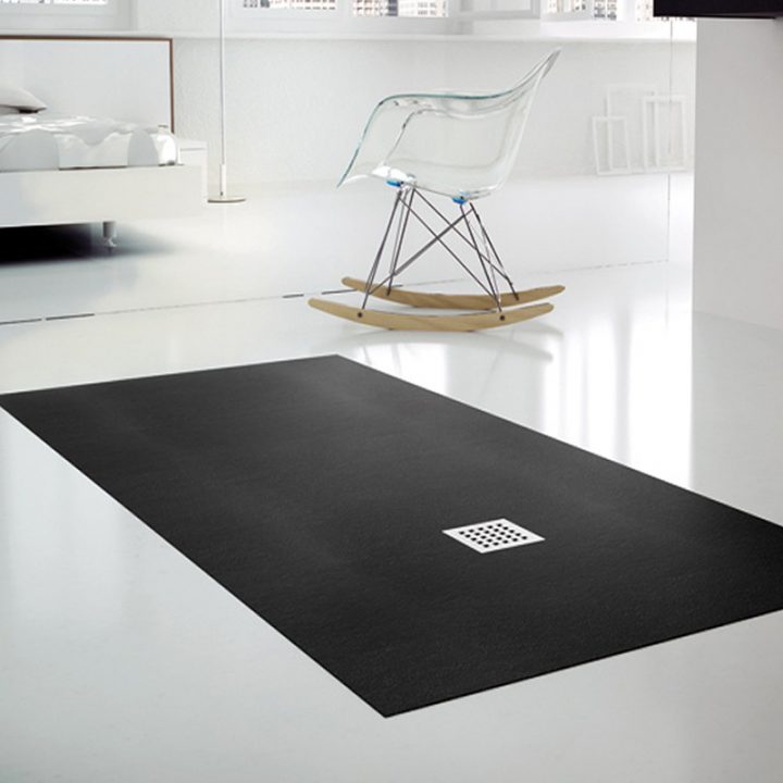 Receveur De Douche Sur Mesure Extra Plat En Pierre concernant Bac De Douche