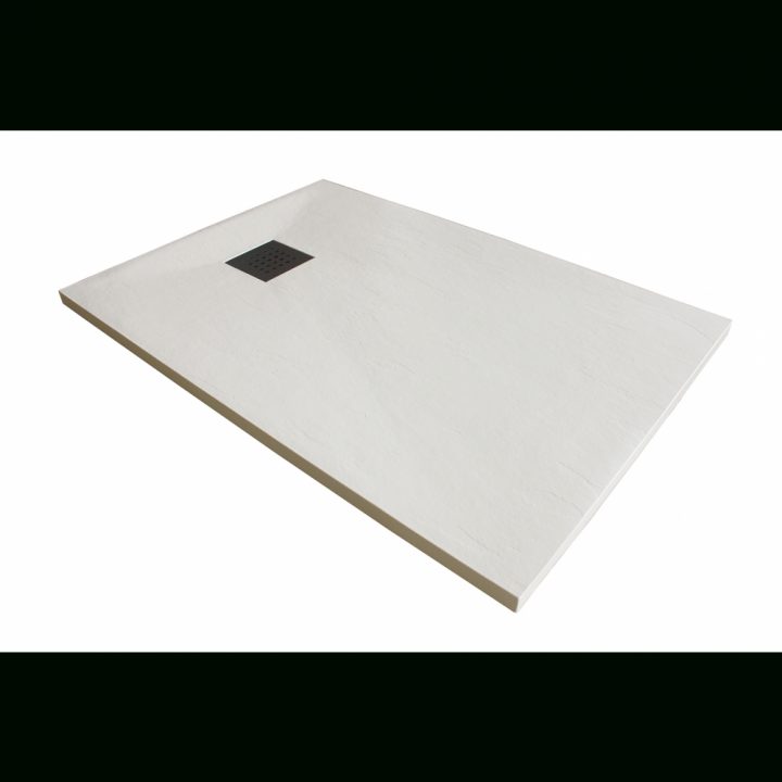 Receveur De Douche – Texturé – Extra-Plat Et Anti-Dérapant Beige Bathluxe  Sur Bricozor encequiconcerne Receveur Douche 70X120
