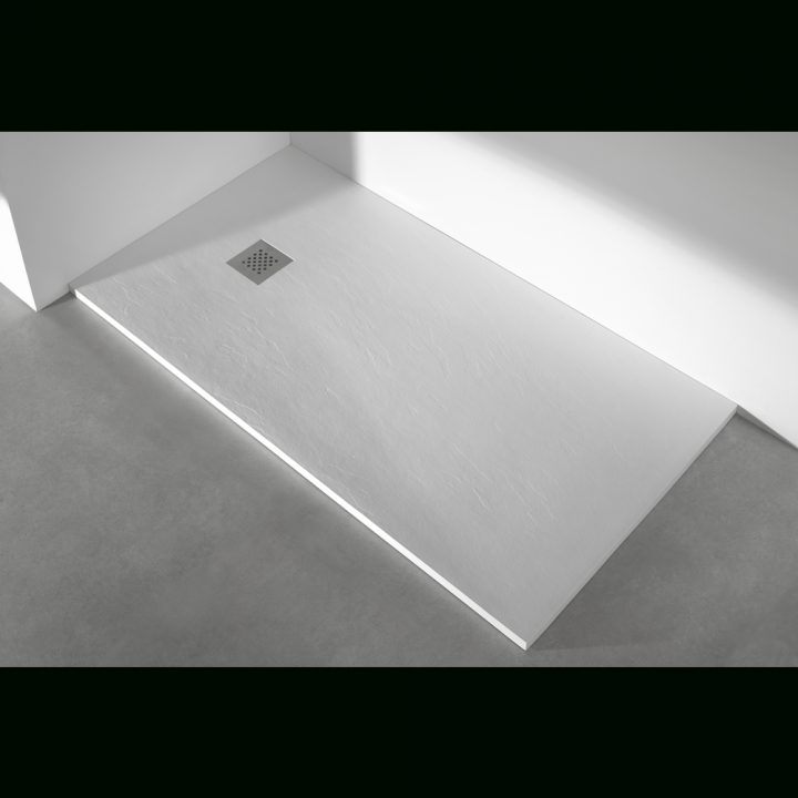 Receveur De Douche – Texturé – Extra-Plat Et Anti-Dérapant Blanc Bathluxe serapportantà Receveur Douche 140X80 Receveur De Douche – Texturé – Extra-Plat Et Anti-Dérapant Blanc Bathluxe serapportantà Receveur Douche 140X80