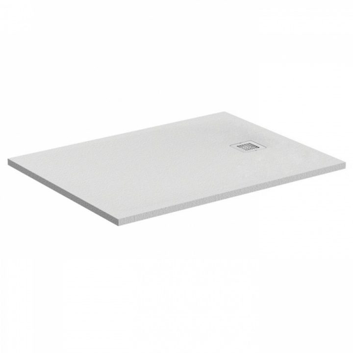 Receveur De Douche Ultra Flat S – Blanc Pur – 100X70 Cm serapportantà Receveur Douche 160X80