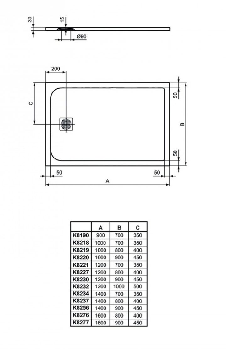Receveur De Douche Ultra Flat S – Blanc Pur – Ideal Standard pour Receveur 70X90 Receveur De Douche Ultra Flat S – Blanc Pur – Ideal Standard pour Receveur 70X90