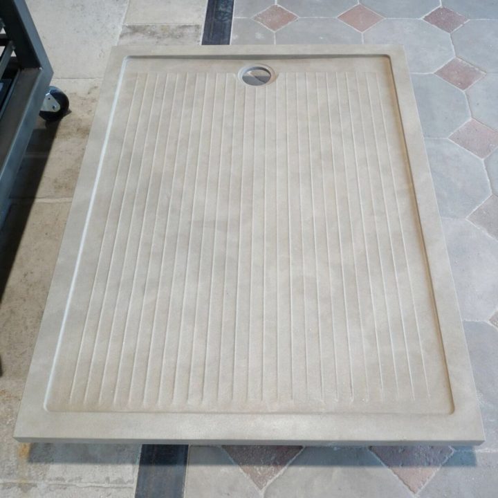 Receveur Plateau Bac Douche 70X120 Cm Anthracite Pierre concernant Receveur De Douche 70X120
