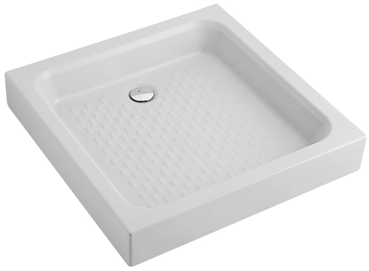 Receveur Targa Pro 80Cm À Poser Blanc dedans Bac A Douche Pas Cher