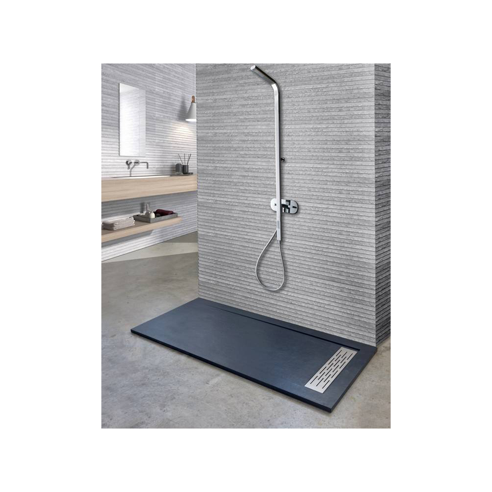 Receveurs-De-Douche-Extra-Plat-Caniveau pour Bac À Douche Extra Plat