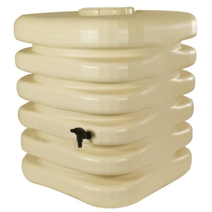 Recupérateur À Eau Cubique 1000L Beige avec Robinet Cuve 1000L Castorama