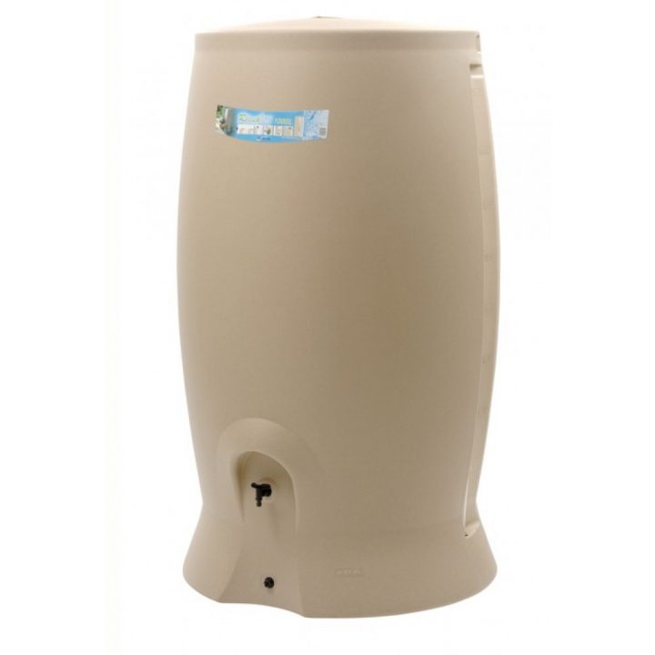 Récupérateur D'eau Beige + Kit Collecteur – 1000 Litres – Recup'o Eda  Plastiques Sur Bricozor dedans Robinet Cuve 1000L Castorama