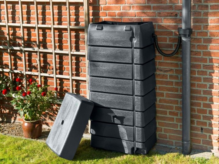 Récupérateur D'eau Rectangulaire – 168 / 276 Litres avec Robinet Pour Récupérateur D Eau Récupérateur D'eau Rectangulaire – 168 / 276 Litres avec Robinet Pour Récupérateur D Eau