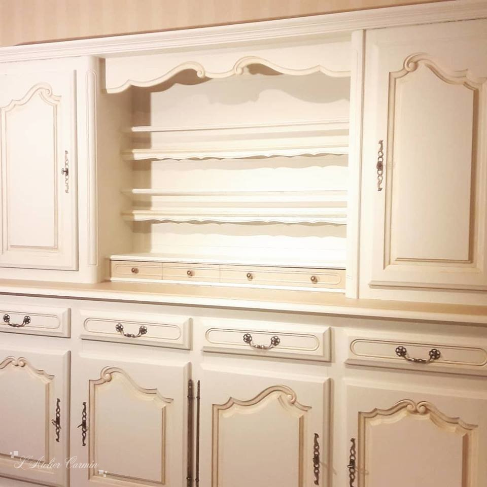 Relooking D'un Living Amazone Et Sable - L'atelier Carmin concernant Amazone Meuble