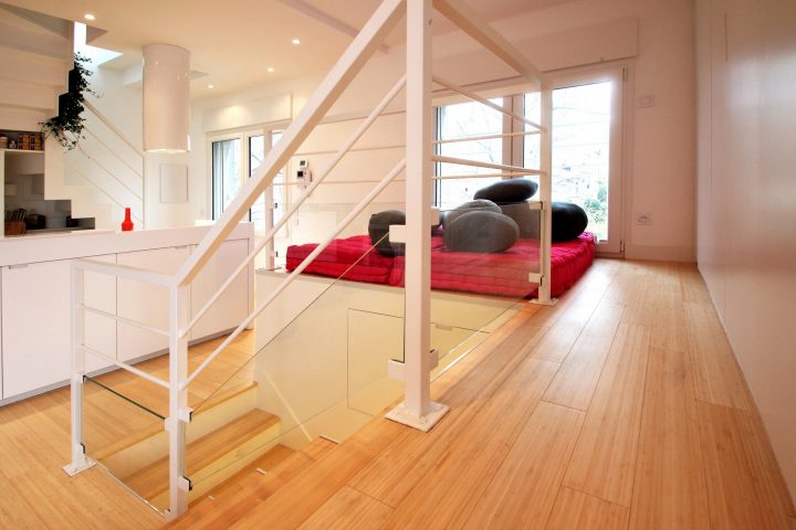 Rénovation Appartement Toit Terrasse Paris Quartier Mouzaïa intérieur Parquet Bambou Industriel Rénovation Appartement Toit Terrasse Paris Quartier Mouzaïa intérieur Parquet Bambou Industriel