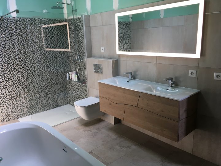 Rénovation De Salle De Bain Près De Nîmes (30) ~~ Entreprise pour Prix D Une Salle De Bain Complète