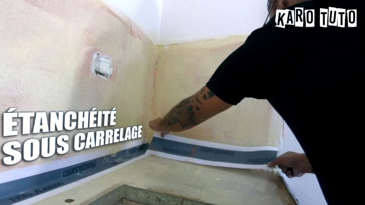 Réussir L'étanchéité Sous Votre Carrelage – Karotuto serapportantà Étanchéité Carrelage Salle De Bain