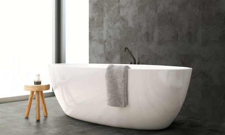 Revêtement Mural En Vinyle Assorti Au Revêtement Design à Revetement Mural Vinyle Salle De Bain