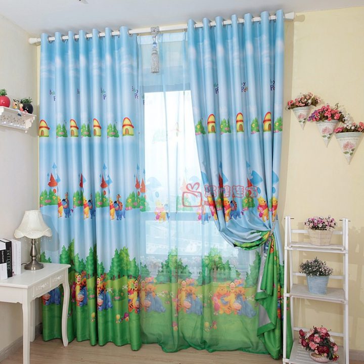 Rideau Chambre Bébé Ourson – Idées De Tricot Gratuit dedans Rideau Occultant Chambre Bébé