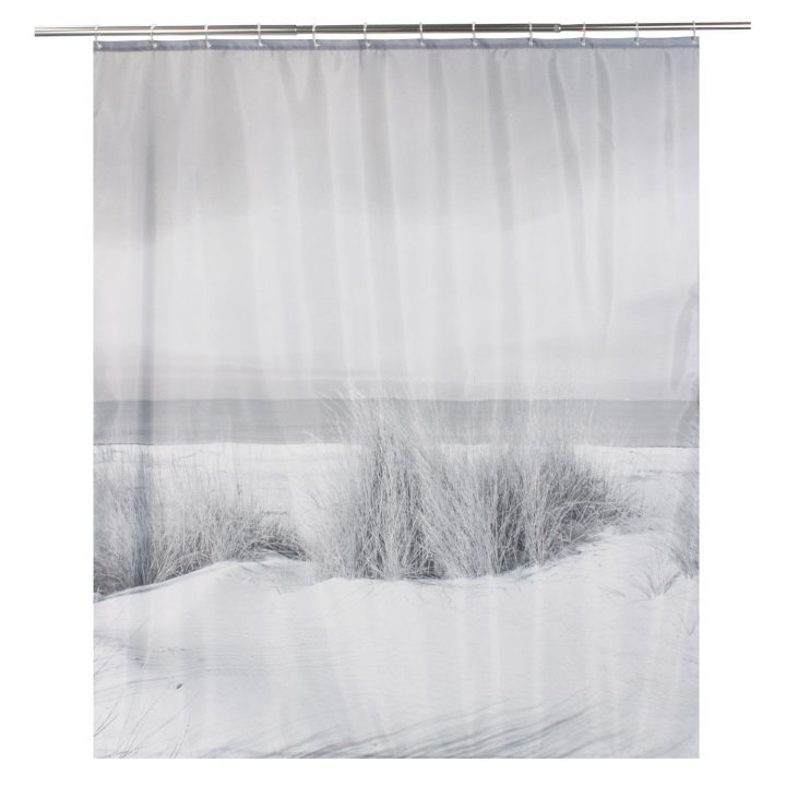 Rideau De Douche En Textile Multicolore L.180 X H.200 Cm tout Rideau De Douche Leroy Merlin