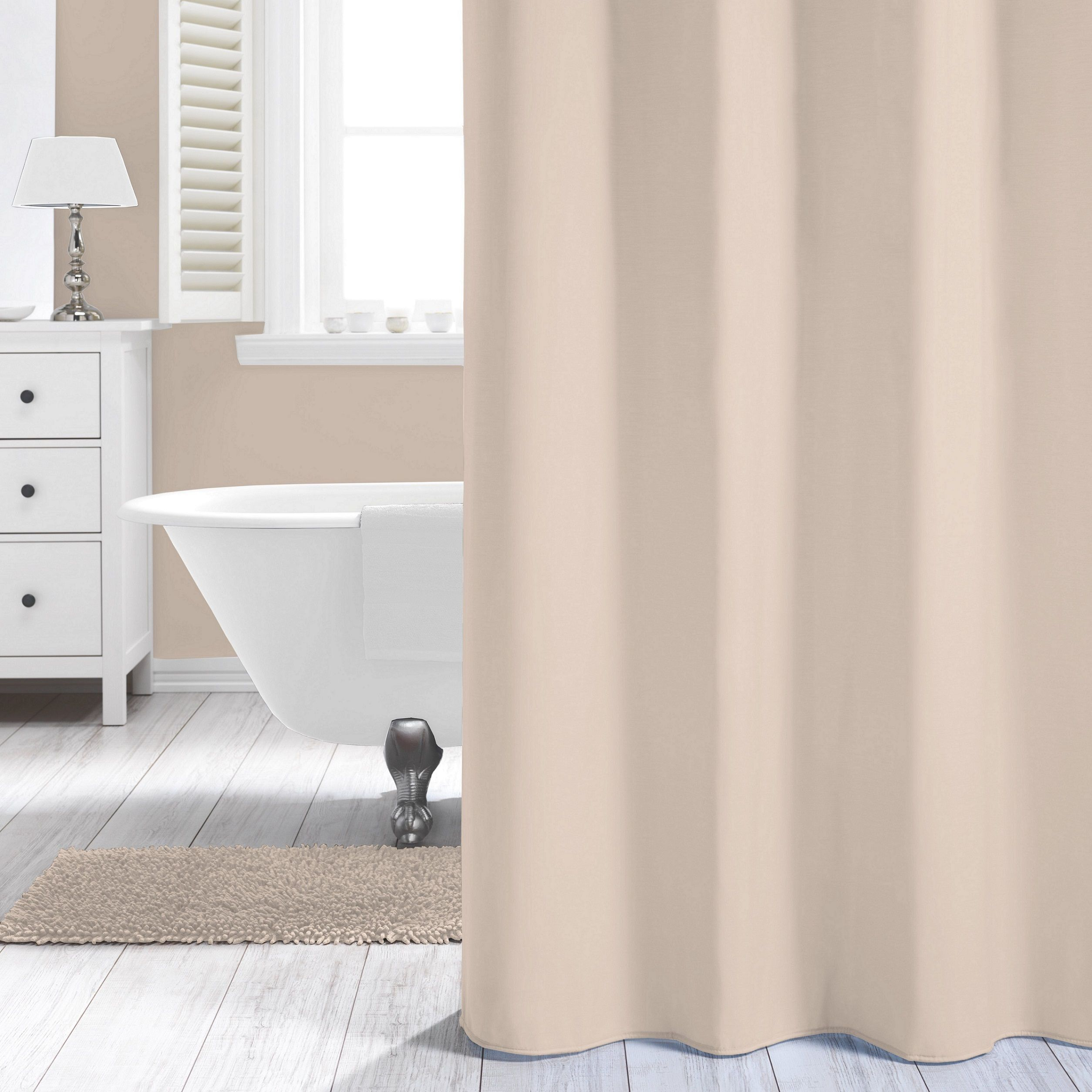 Rideau De Douche Sealskin Madeira Sand (120 X 200 Cm) destiné Rideau De