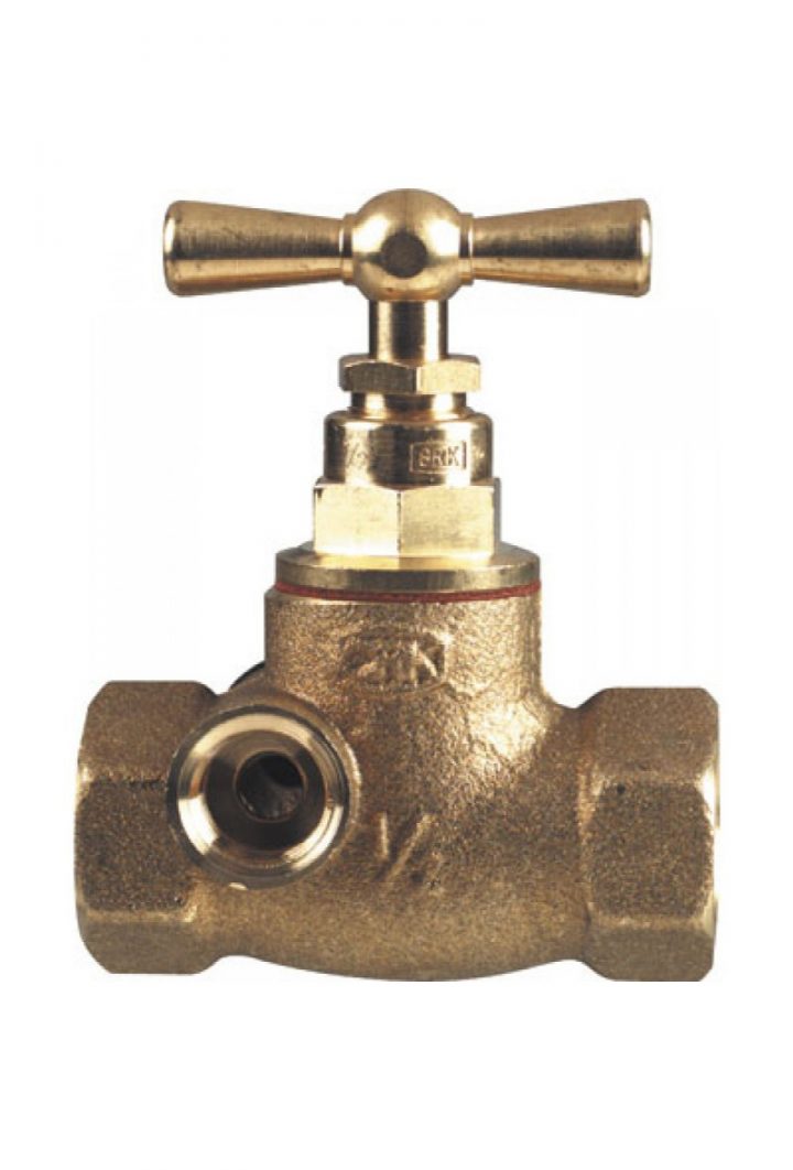 Robinet D'arrêt Laiton F/f Avec Purge – Alain Dépann tout Robinet D Arrêt Avec Purge