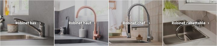 Robinet De Cuisine – Mitigeur, Mélangeur, Standard Ou destiné Robinet Extérieur Décoratif Leroy Merlin