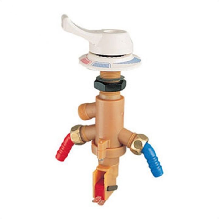 Robinet De Douche Avec Mitigeur – Blanc encequiconcerne Robinet Douche Camping Car